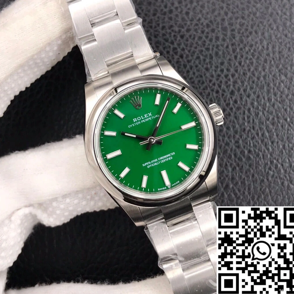 Oyster Rolex Dial 31MM Factory EW Green Perpetual M277200-0006 0509